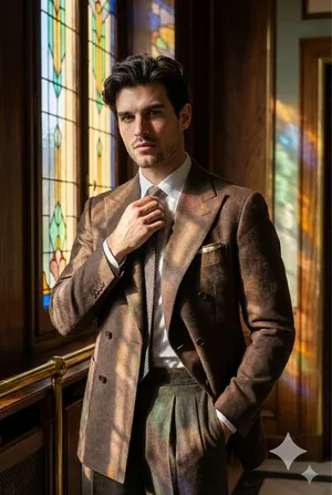 Hassleblad Suit Editorial